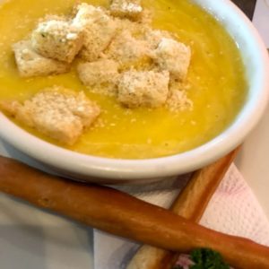 Crema de papa (con zanahoria y puerro)