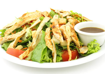 house salad con pollo