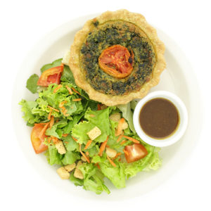 Quiche - Spinach wih cheese