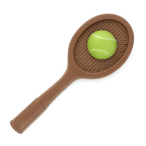 Raqueta de tenis con pelota
