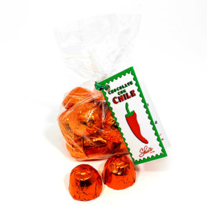 Bombones de Chocolate con Naranja y un toque de Chile