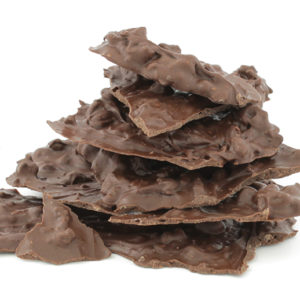 Bark de Chocolate Oscuro 70% con Nibs de Cacao Caramelizados