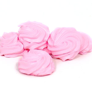 Espumillas de fresa