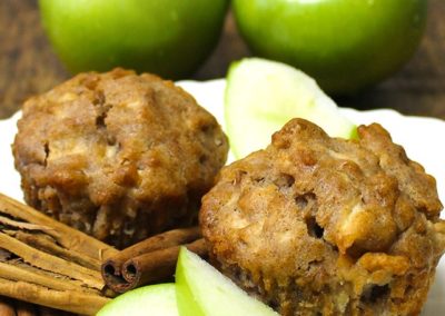 Muffins de Manzana sin azúcar