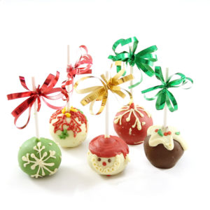 Christmas Brownie Pops