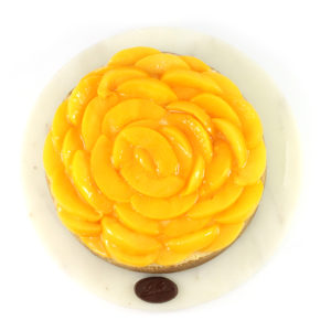 Cheesecake con Melocotón