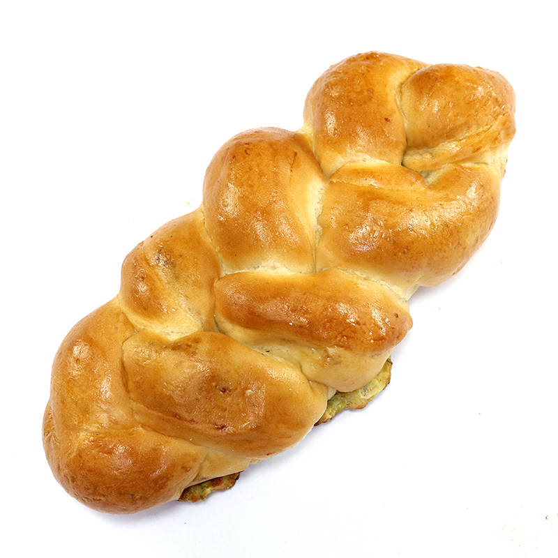 Trenza clásica de loroco y quesillo Trenza clásica de loroco y quesillo