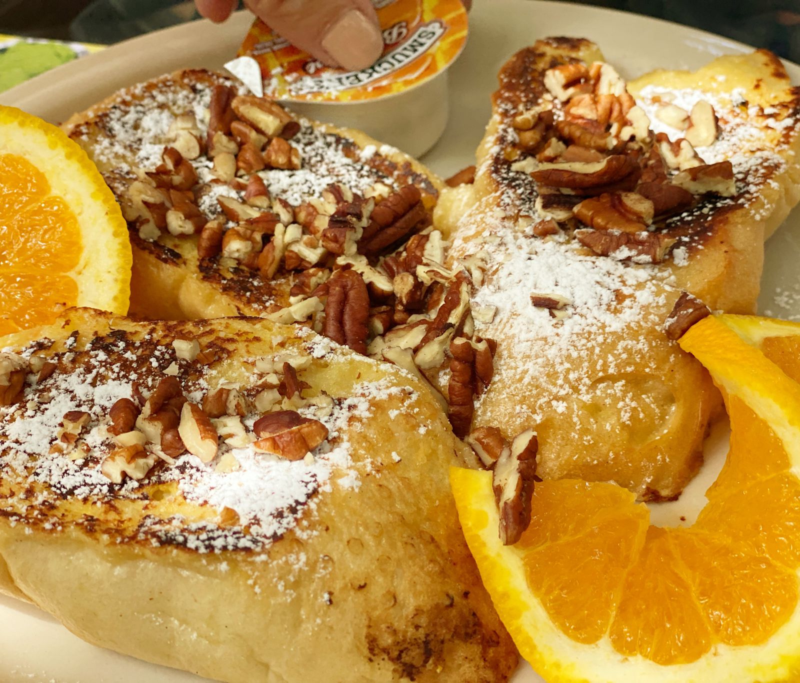 Pecan-orange french toast Pecan-orange french toast