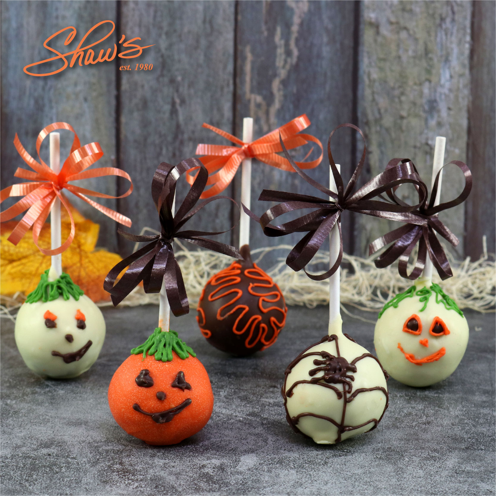 Brownie Pops – Happy Halloween!