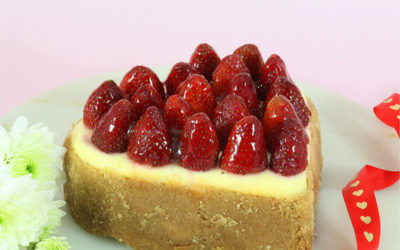 Mini Cheesecake con Fresas