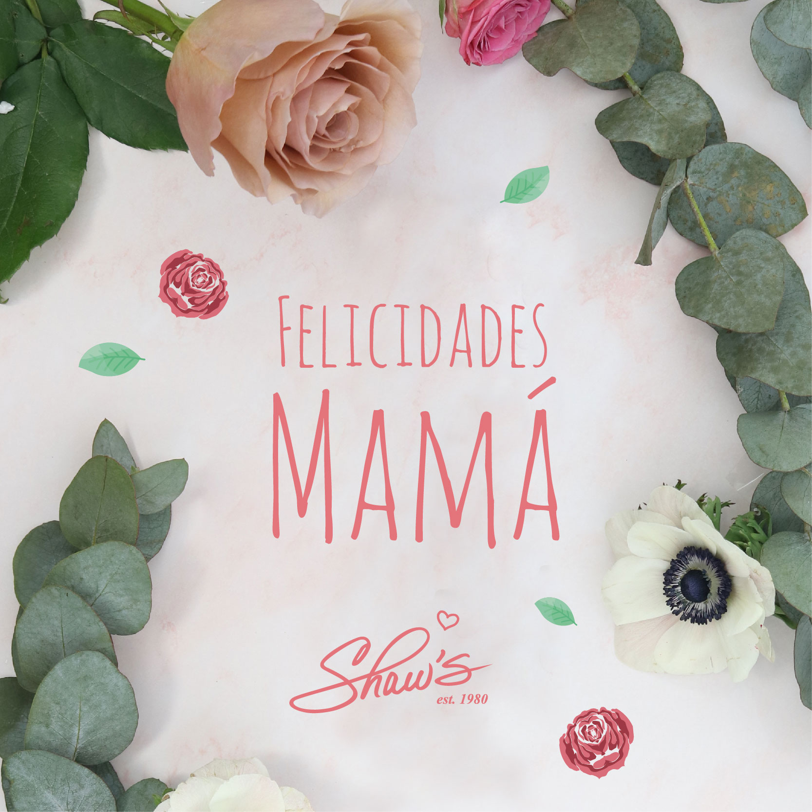 ¡Feliz día de las Madres!