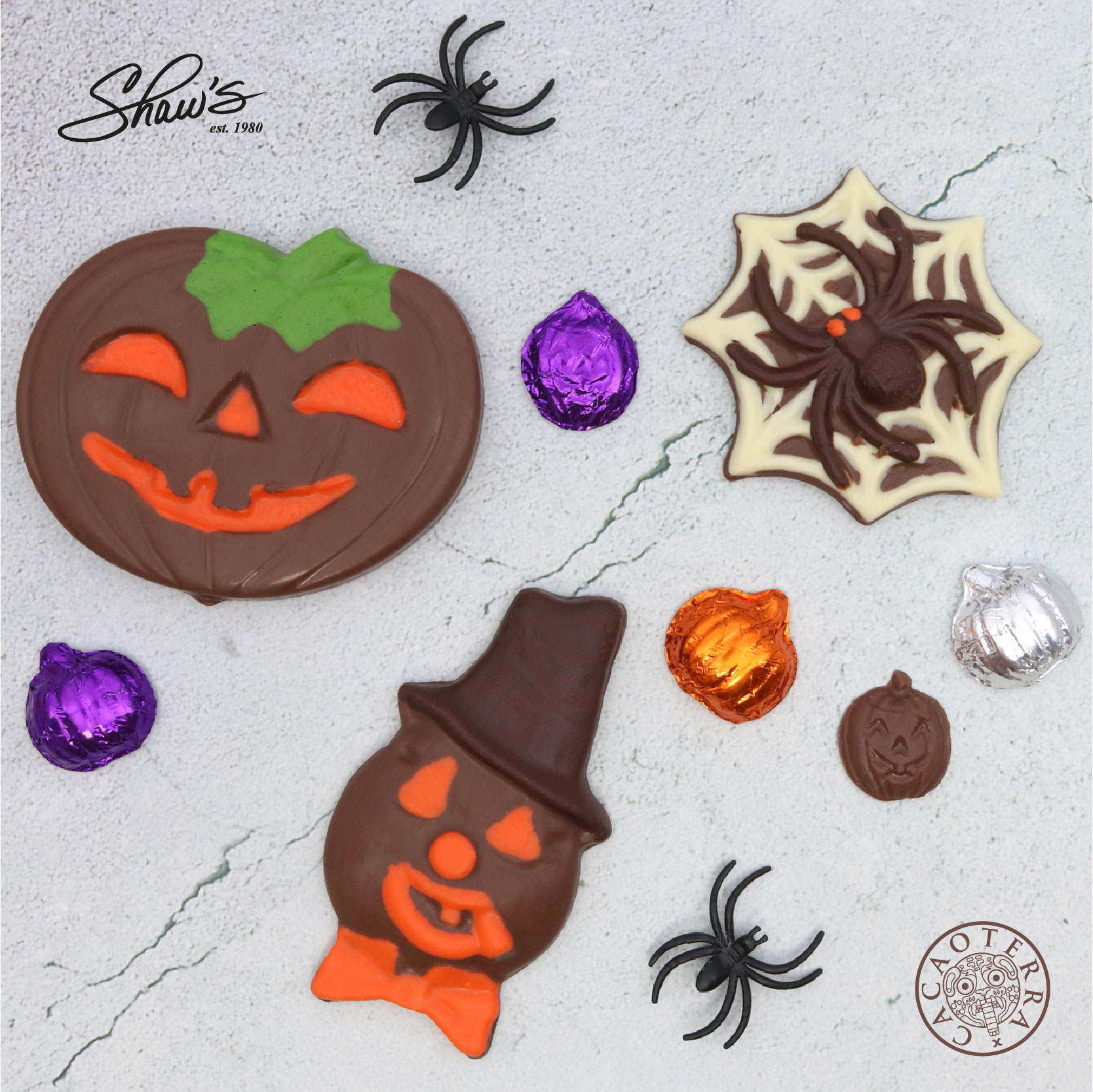 Figuras de de chocolate