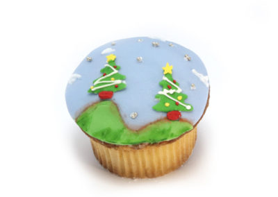 Cupcakes Navideños Navidad Shaws (1)