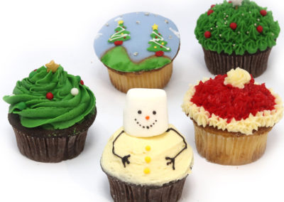 Cupcakes Navideños Navidad Shaws (2)
