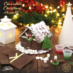 Chocolate Christmas House Kit