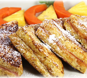 Monte Cristo (a sweet and savory combo)