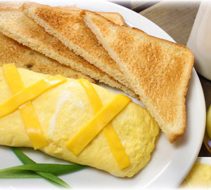 Classic omelette