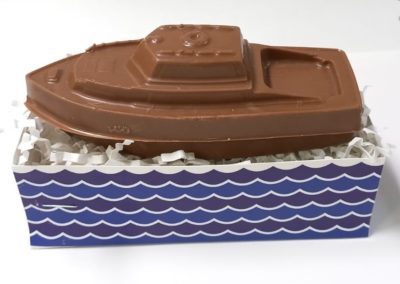 Barco de chocolate