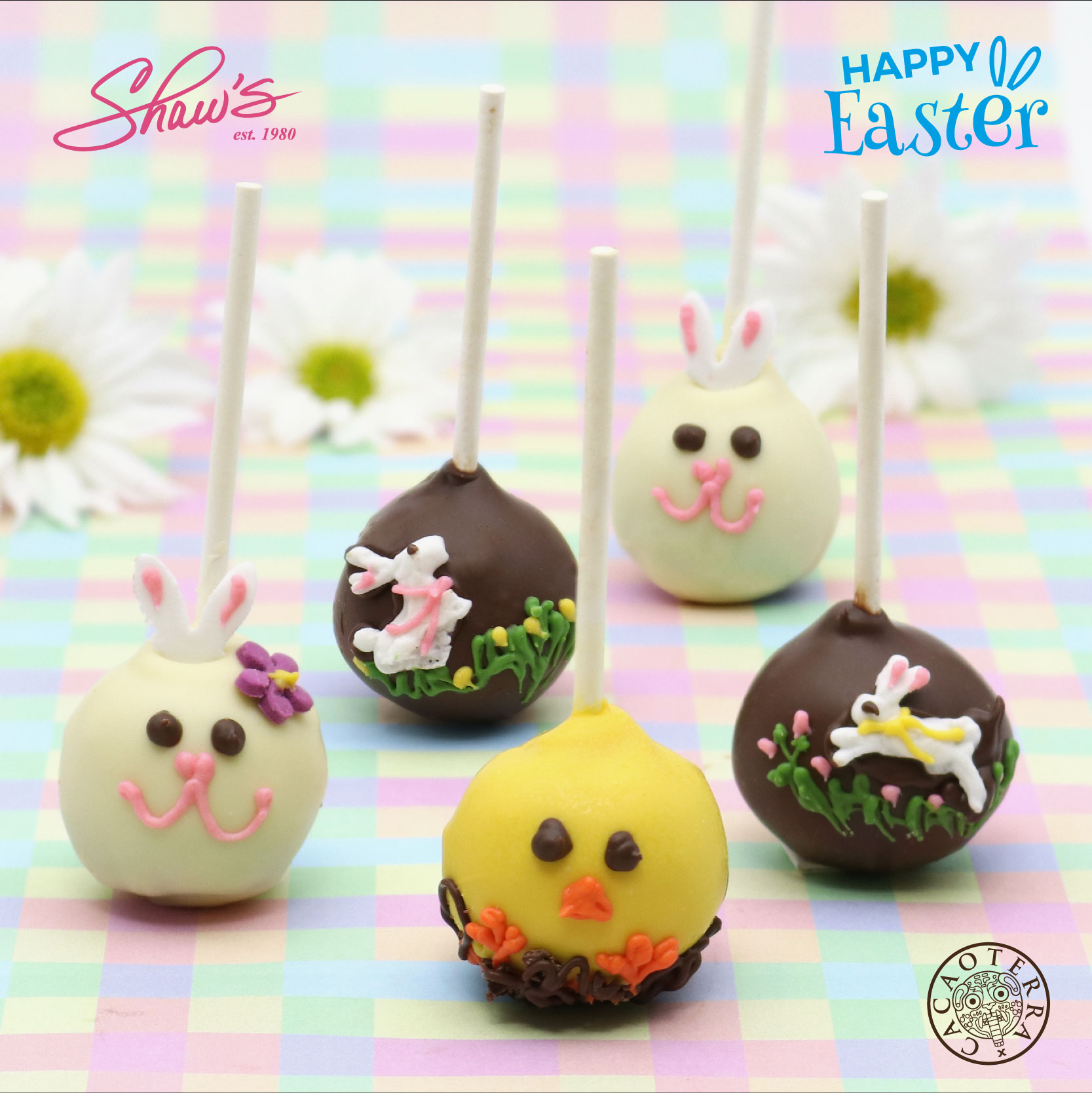 Easter Brownie Pops Pagina Web de Shaw´s