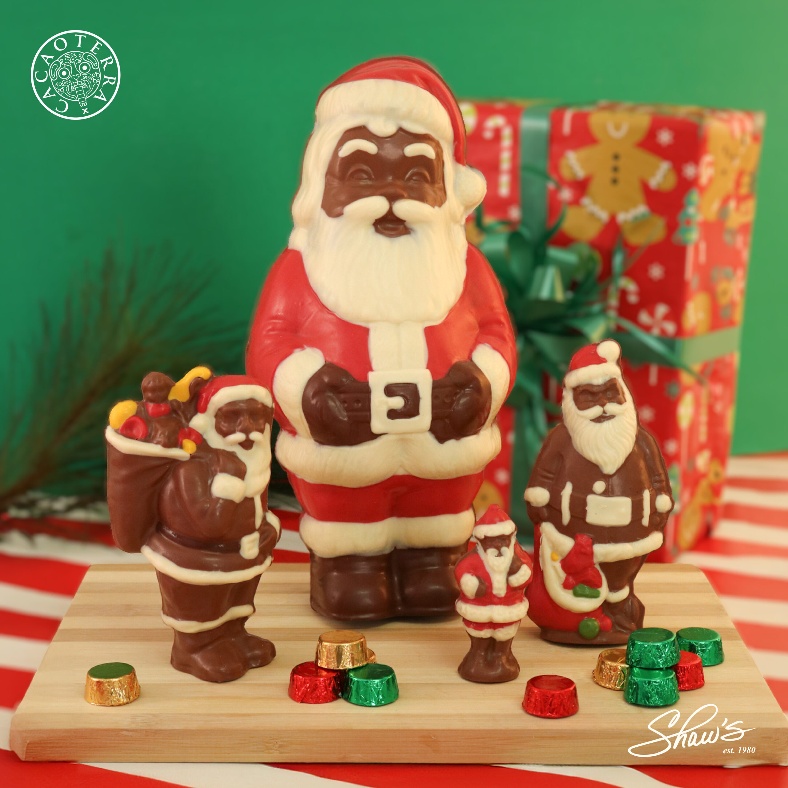 Santa Claus en Chocolate