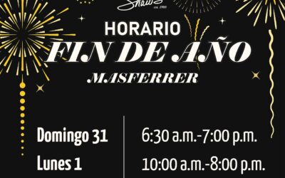 Horarios Fin de Año