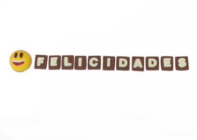 Felicidades de chocolate (2)