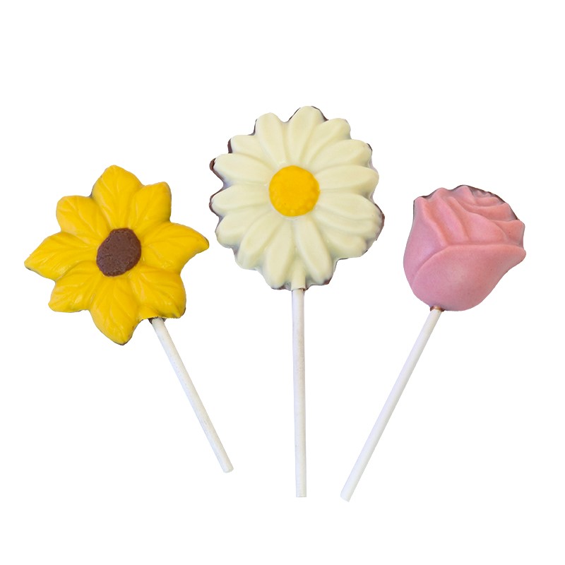 Paletas medianas de flores