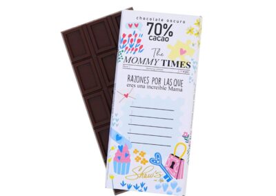 The Mommy Times 2024 Shaws - Barra de Chocolate Oscuro 70 cacao