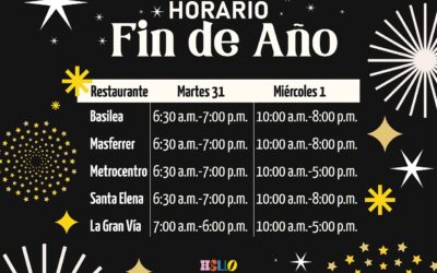 Horarios especiales 2024-2025