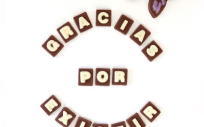 Mensajes personalizados en chocolate