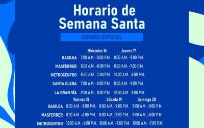 Horarios Especiales Semana Santa 2025