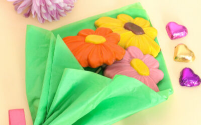 Mini bouquet de chocolate