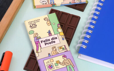 Barras de chocolate para el Profe