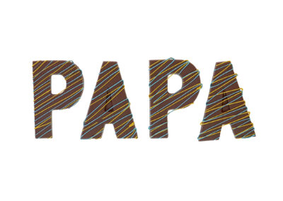 Papaverso Shaws Chocolates Letras Papa