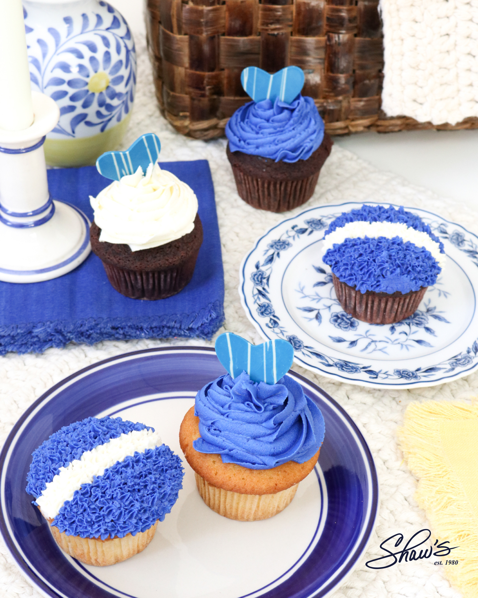 Cupcakes y galletas en tonos ES