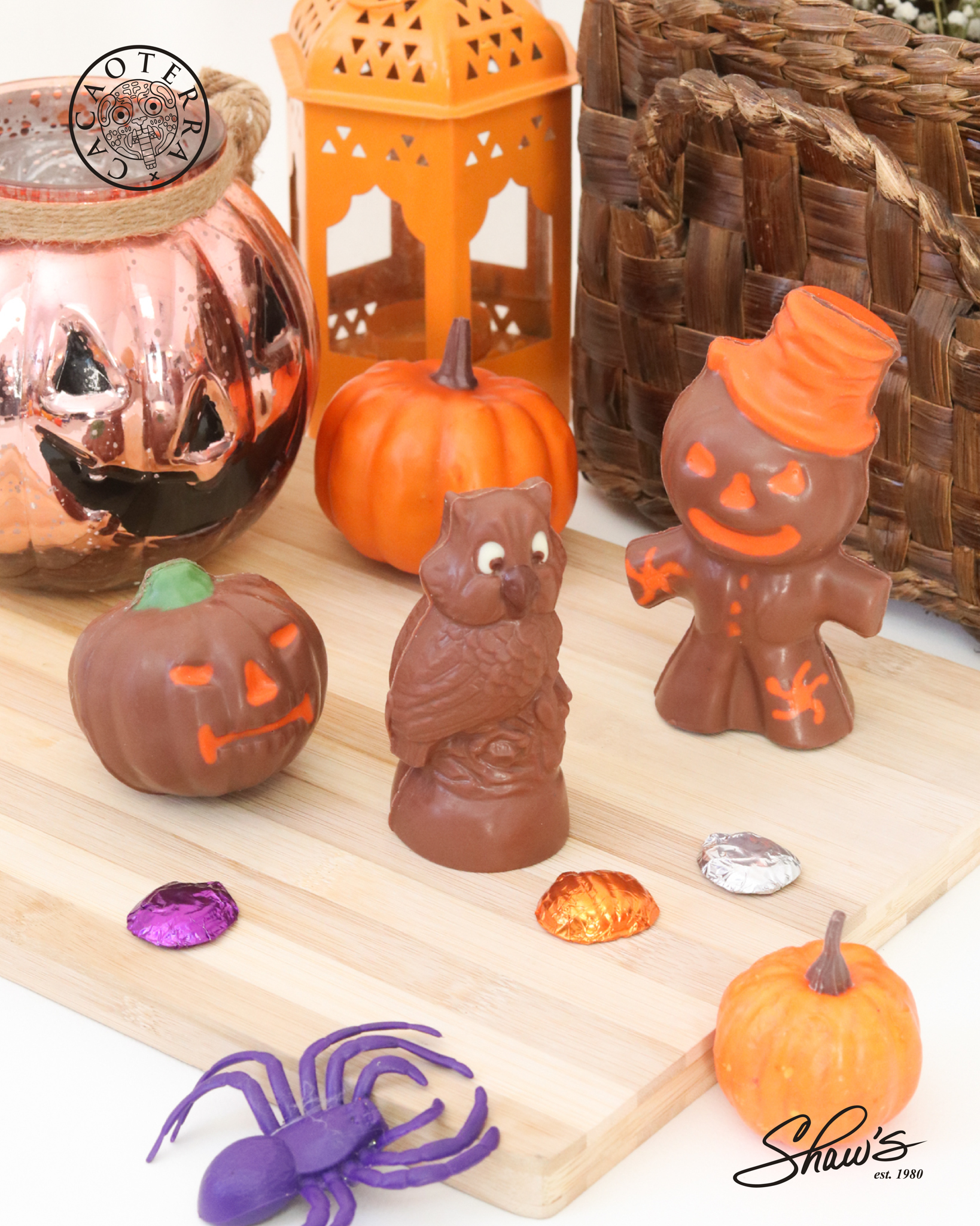 Figuras de chocolate – Halloween 2025