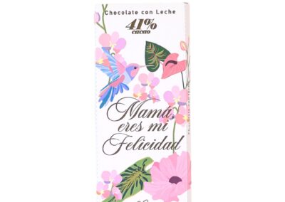 Barra de chocolate con leche Mom Shaws